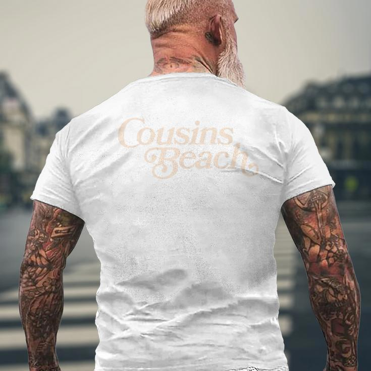 The Summer I Turned Pretty Cousins Beach Pink Summer Funny Gifts Mens Back Print T-shirt Gifts for Old Men