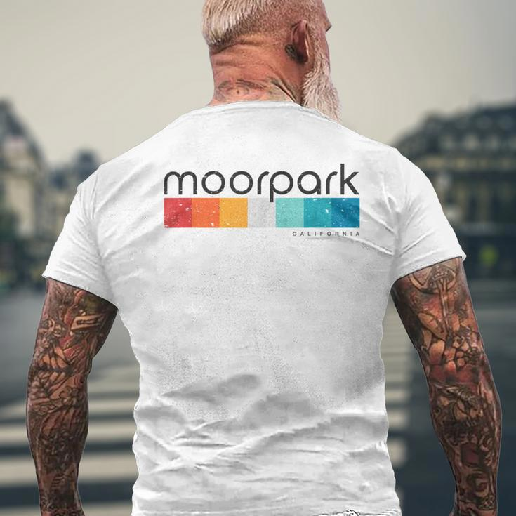 Vintage Moorpark California Ca Retro Men's T-shirt Back Print Gifts for Old Men