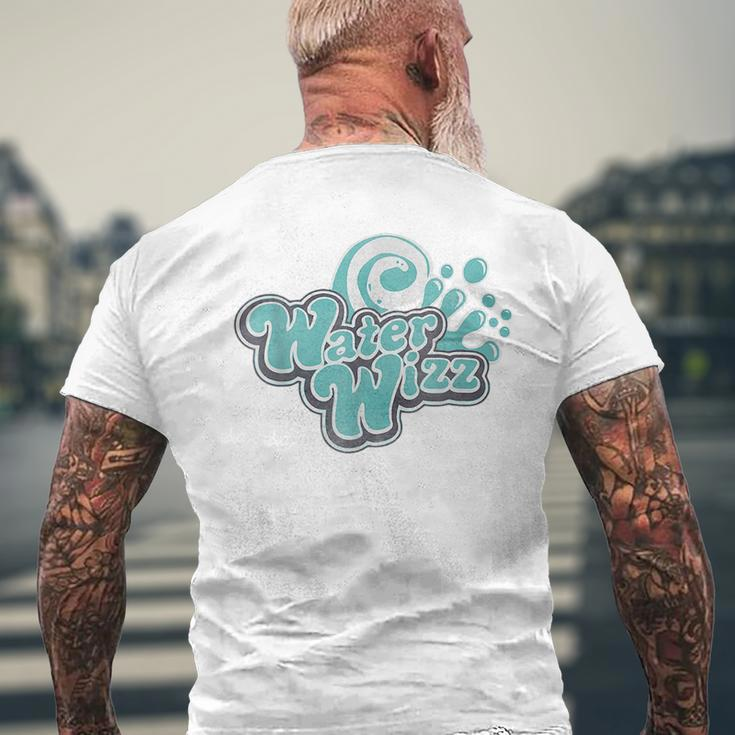 Water Wizz Funny Holidays Vacation Vacation Funny Gifts Mens Back Print T-shirt Gifts for Old Men