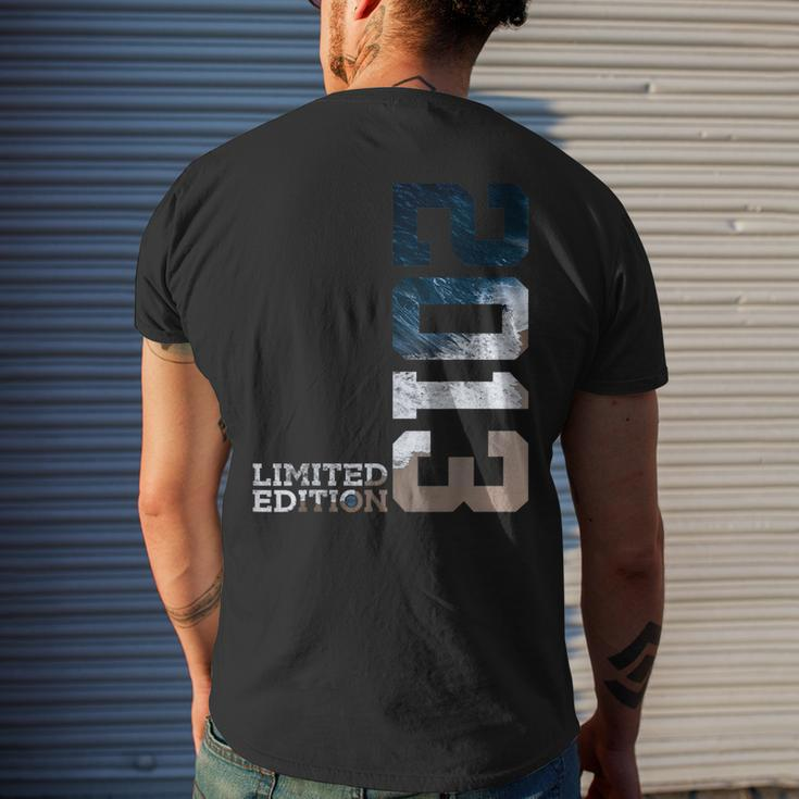 10 Years 10Th Birthday Limited Edition 2013 Mens Back Print T-shirt Gifts for Him