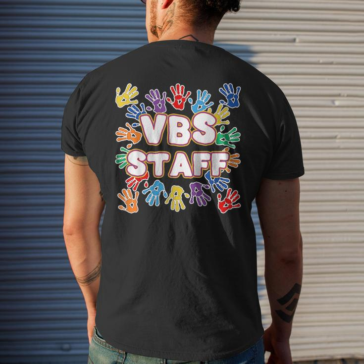 2022 Vacation Bible School Colorful Vbs Staff Mens Back Print T-shirt Gifts for Him