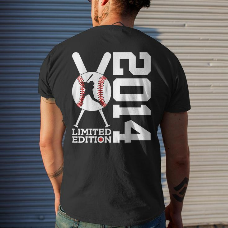 9Th Birthday Baseball Limited Edition 2014 Mens Back Print T-shirt Gifts for Him