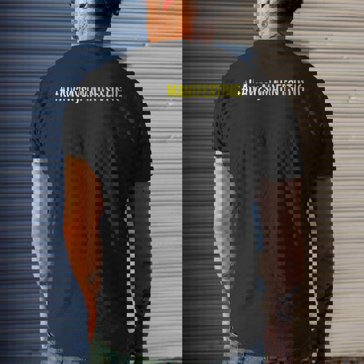 Allwaysmanifesting Men's T-shirt Back Print Gifts for Him