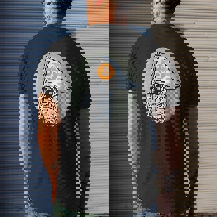 Bitcoin Cryptocurrency Astronaut Future Funny Moon Moon Funny Gifts Mens Back Print T-shirt Gifts for Him Bitcoin Cryptocurrency Astronaut Future Funny Moon Moon Funny Gifts Mens Back Print T-shirt Gifts for Him