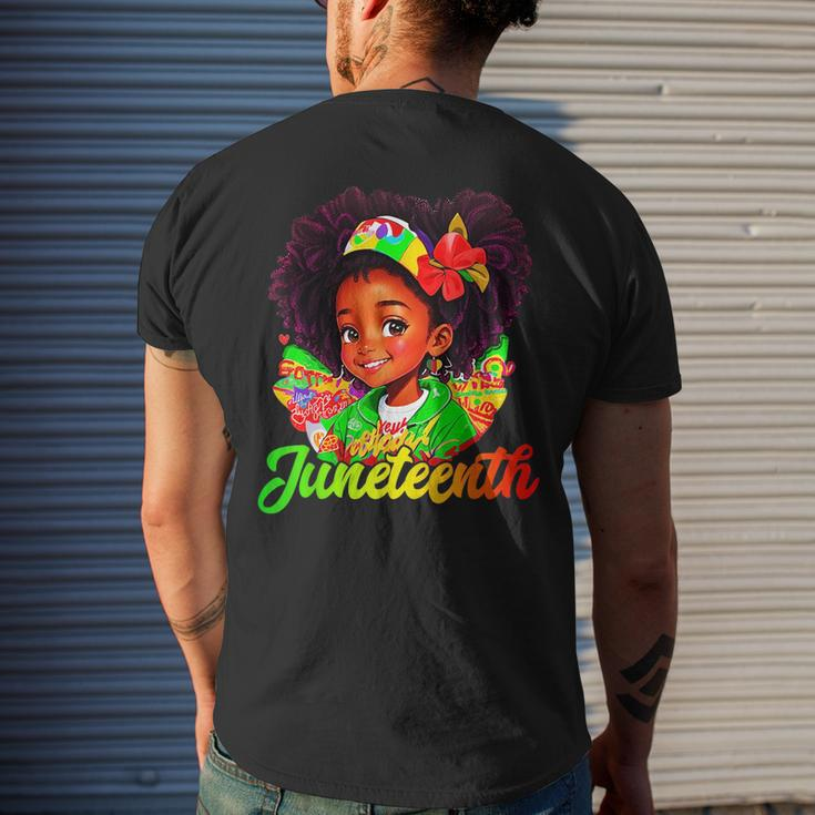 Black Girl Junenth 1865 Kids Toddlers Girls Kids Toddlers Mens Back Print T-shirt Gifts for Him