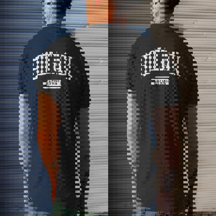 Bootjack California Ca Vintage Athletic Sports Men's T-shirt Back Print Gifts for Him Bootjack California Ca Vintage Athletic Sports Men's T-shirt Back Print Gifts for Him