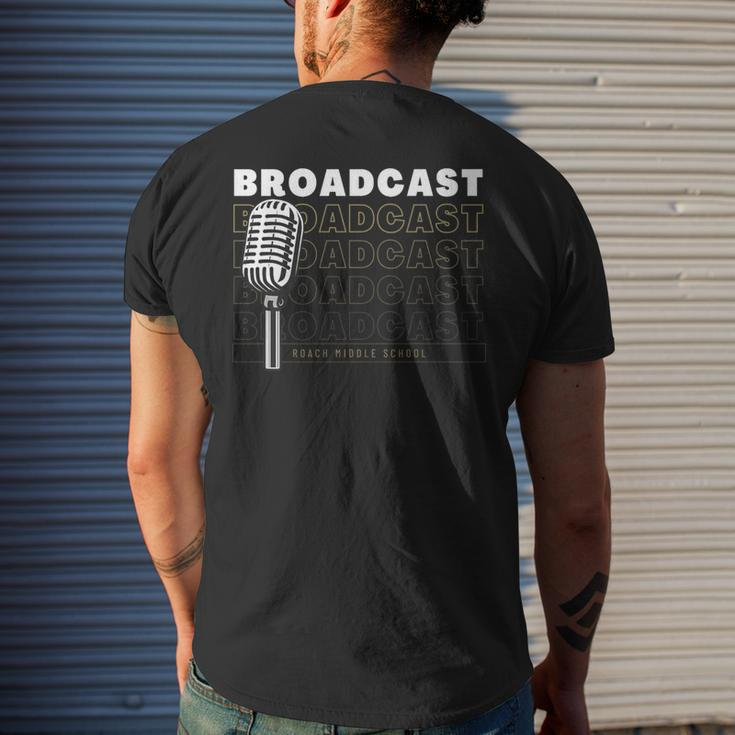 Broadcast Men's T-shirt Back Print Gifts for Him