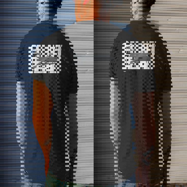 C5 Galaxy Men's Back Print T-shirt Gifts for Him