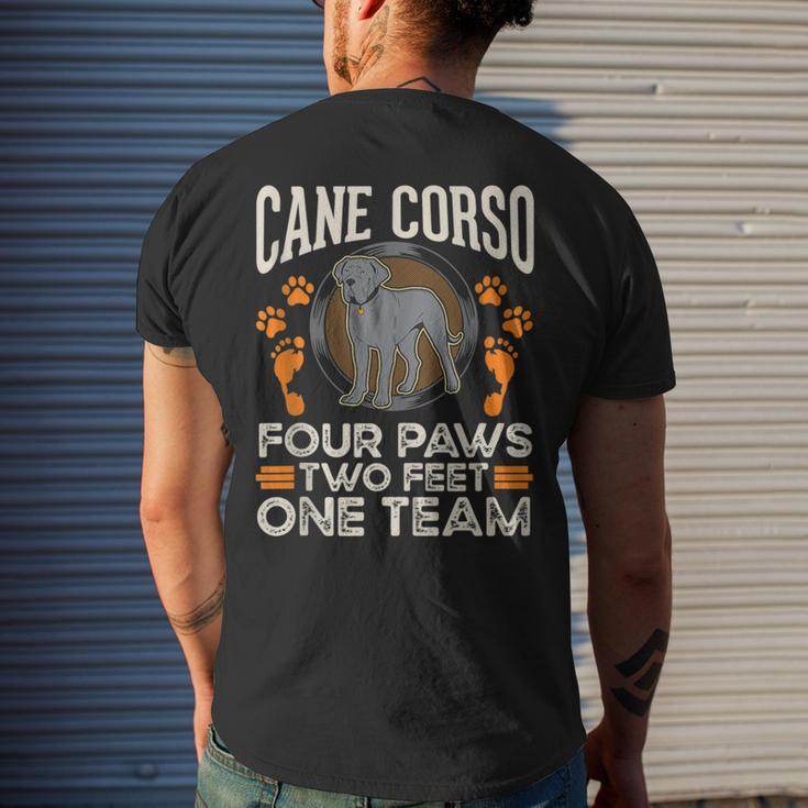 Cane Corso Italian Mastiff Italian Moloss Cane Corso Mens Back Print T-shirt Gifts for Him
