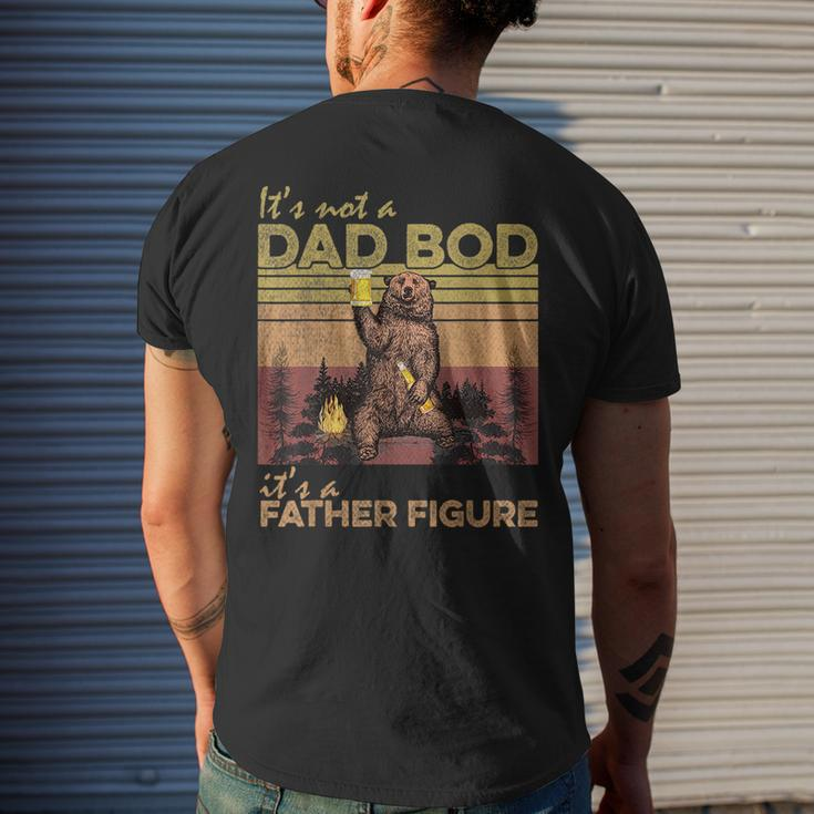 Dad Bod Father Figure Fathers Day Its Not A Dad Bod Mens Back Print T-shirt Gifts for Him