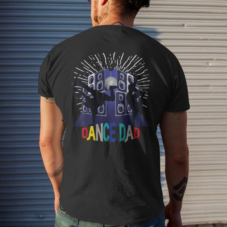 Dance Dad For Men Dancing Father Ballet Daddy Hip Hop Men's Back Print T-shirt Gifts for Him