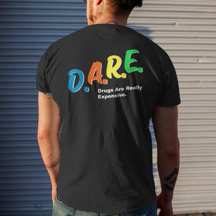 T-shirt Humoristique "Drugs Are Really Expensive" - Coton Noir - Taille Regular - Marque Gildan
