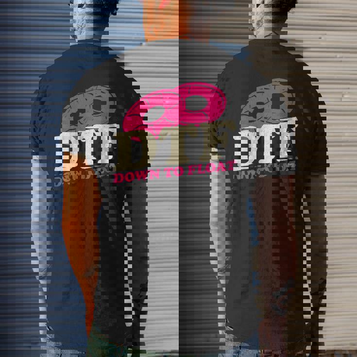 Dtf Down To Float Apparel Mens Back Print T-shirt Gifts for Him Dtf Down To Float Apparel Mens Back Print T-shirt Gifts for Him