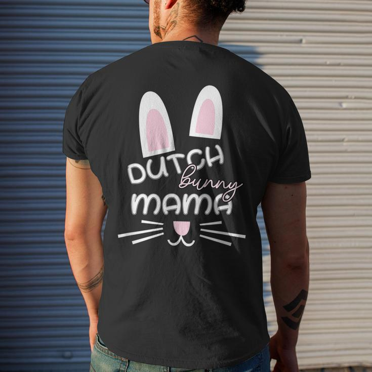 Dutch Rabbit Mum Rabbit Lover For Women Men's Back Print T-shirt Gifts for Him