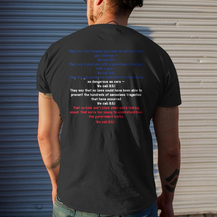 What Emma Said Full Quote Men's T-shirt Back Print Gifts for Him