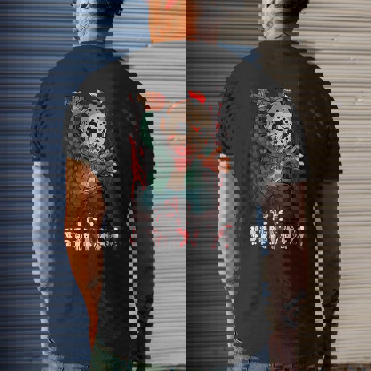 Friday 13Th Funny Halloween Horror Graphic Horror Movie Halloween Funny Gifts Mens Back Print T-shirt Gifts for Him Friday 13Th Funny Halloween Horror Graphic Horror Movie Halloween Funny Gifts Mens Back Print T-shirt Gifts for Him