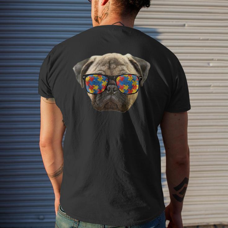 Funny Autism Pug Wearing Sunglasses For Autism Awareness Gifts For