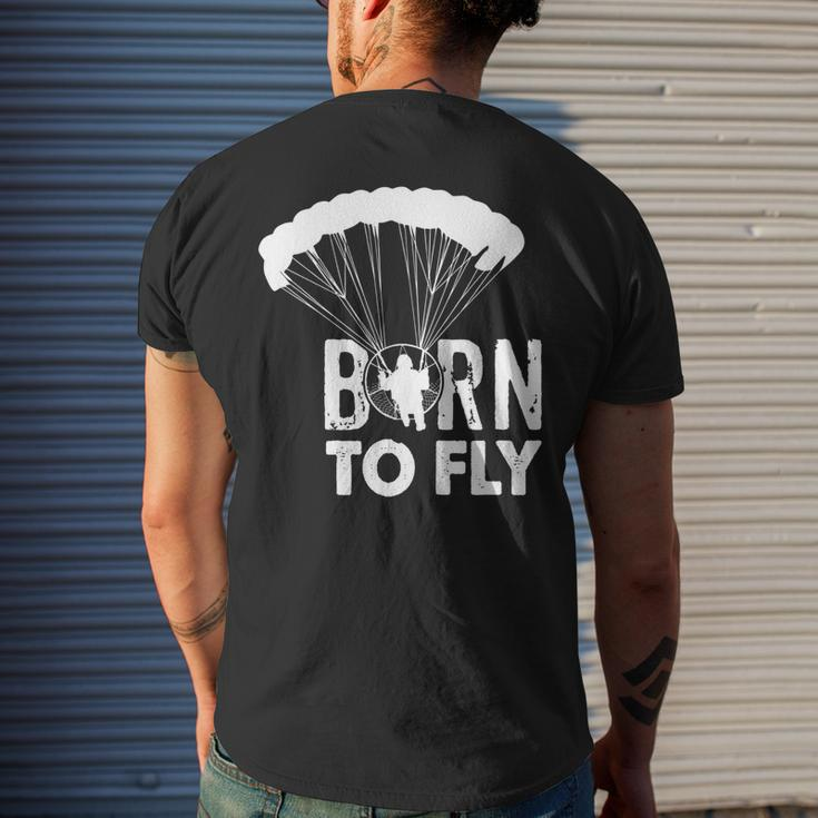 Funny ParamotorExplore Fly Paramotor Pilot Tshi Pilot Funny Gifts Mens Back Print T-shirt Gifts for Him