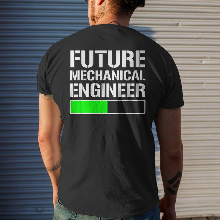 Future Mechanical Engineer Cool Graduation Men's T-shirt Back Print Gifts for Him