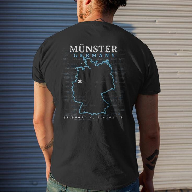 Germany Münster Men's T-shirt Back Print Gifts for Him