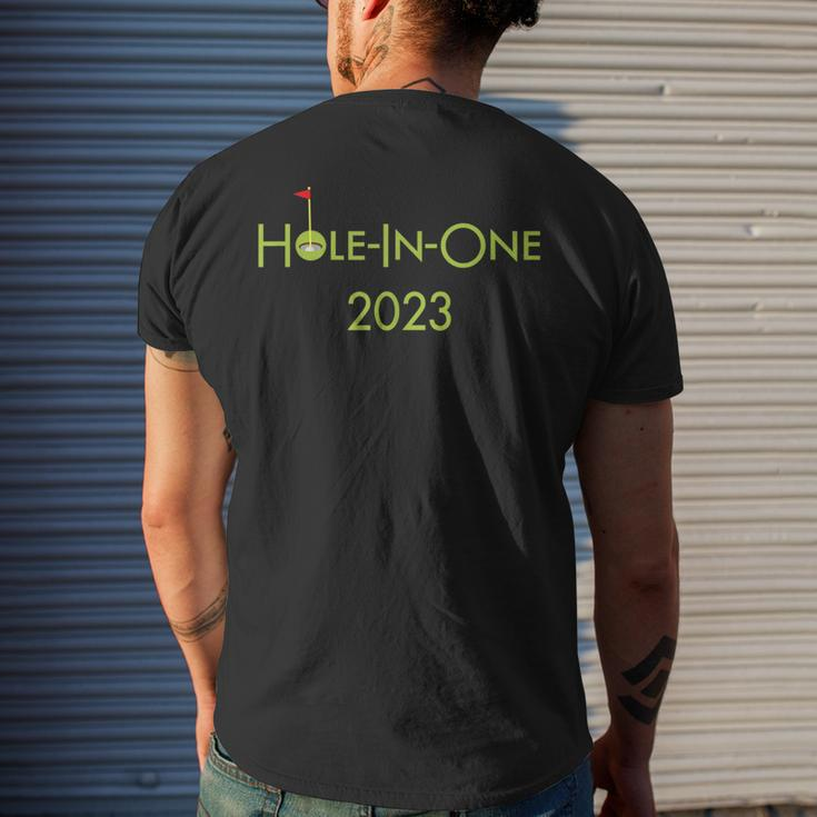 Golf Hole In One 2023 Sport Themed Golfing Design For Golfer Mens Back Print T-shirt Gifts for Him