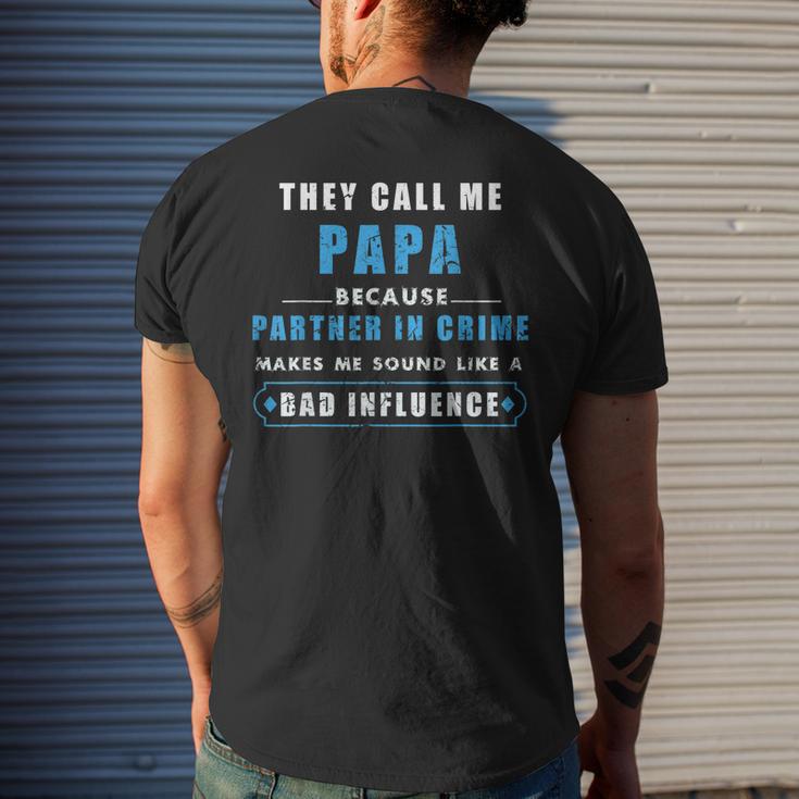 Funny Grandpa Shirts Papa Partner In Crime Dad Shirt - Bring Your Ideas,  Thoughts And Imaginations Into Reality Today