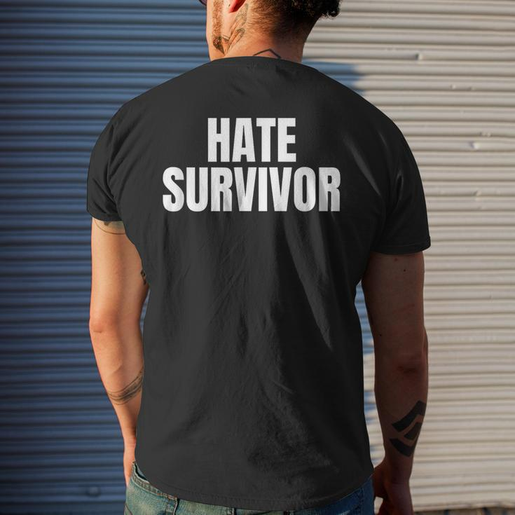 Hate Survivor For All The Dogs Rap Trap Hip Hop Music Men's T-shirt Back Print Gifts for Him