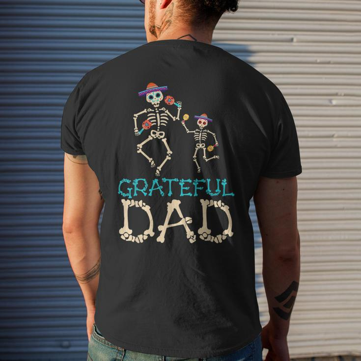 Im Always A Grateful Father Dad Halloween Mens Back Print T-shirt Gifts for Him
