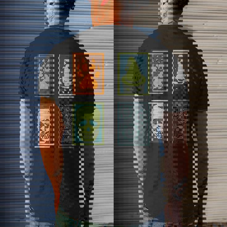 Inscryption Psychological Horror Card Categories Spooky Game Spooky Men's T-shirt Back Print Gifts for Him Inscryption Psychological Horror Card Categories Spooky Game Spooky Men's T-shirt Back Print Gifts for Him