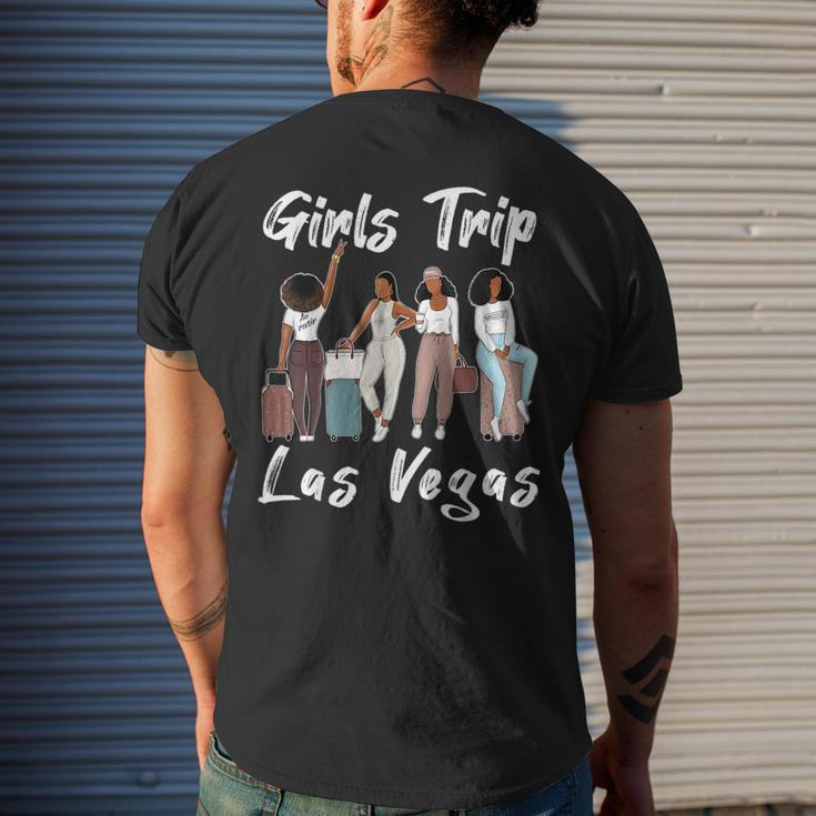Las Vegas Girls Trip 2023 Funny Best Friends Summer Holiday Girls Trip Funny Designs Funny Gifts Mens Back Print T-shirt Gifts for Him