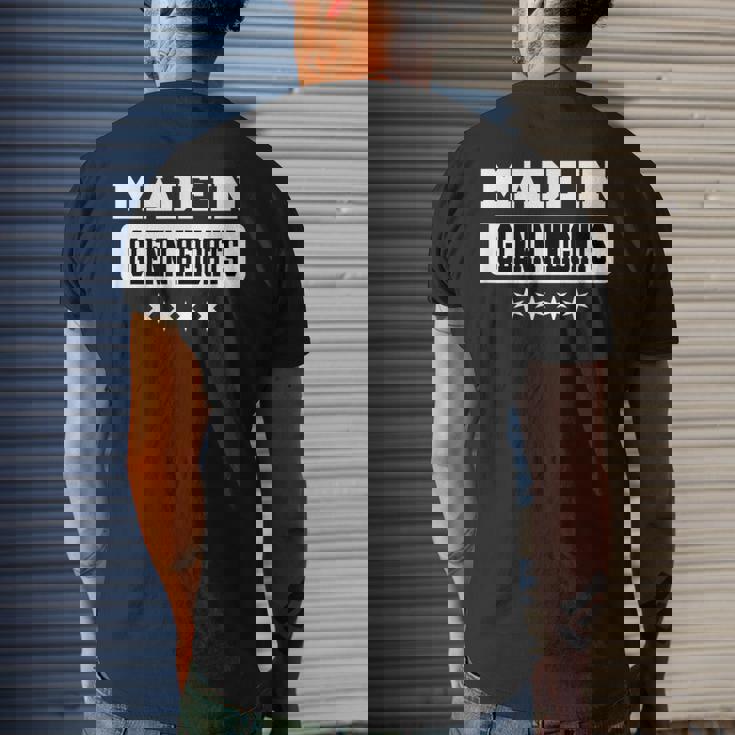 Made In Glenn Heights Men's T-shirt Back Print Gifts for Him