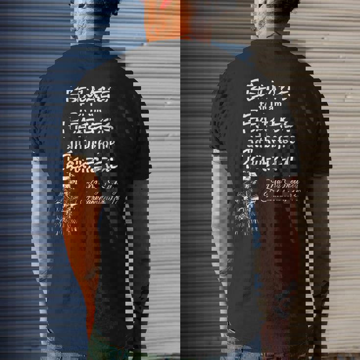 Mary Shelley Frankenstein Quote Frankenstein Men's T-shirt Back Print Gifts for Him