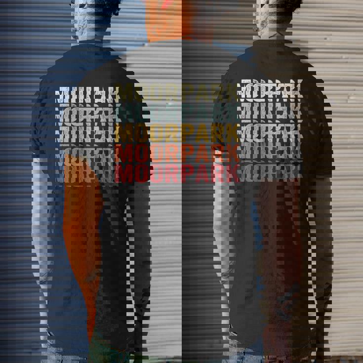 Moorpark California Moorpark Ca Retro Vintage Text Men's T-shirt Back Print Gifts for Him Moorpark California Moorpark Ca Retro Vintage Text Men's T-shirt Back Print Gifts for Him