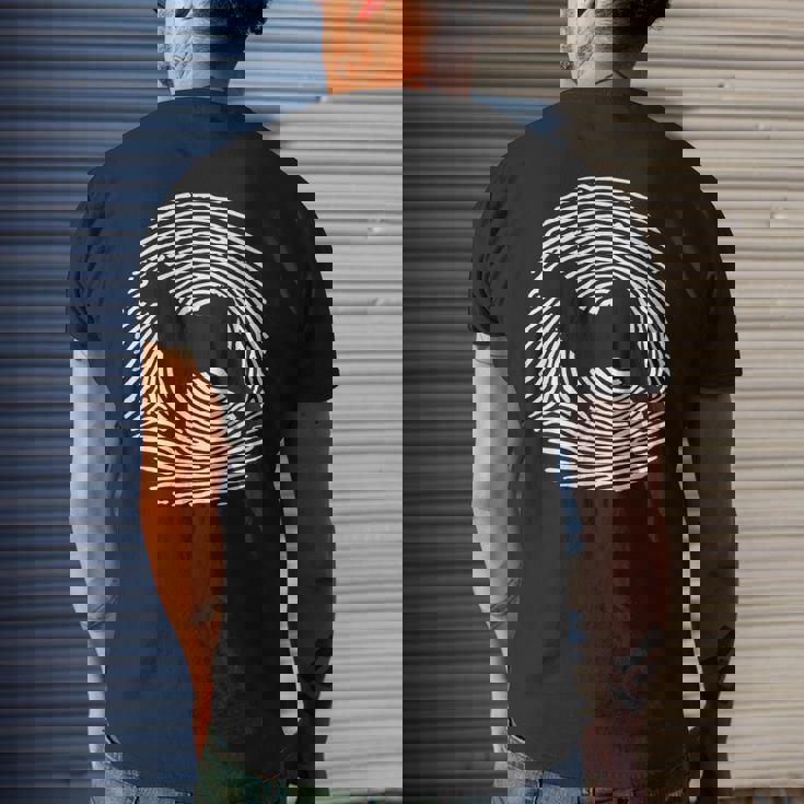 Norrbottenspets Dna I Fingerprint Norrbottenspets Dog Men's T-shirt Back Print Gifts for Him