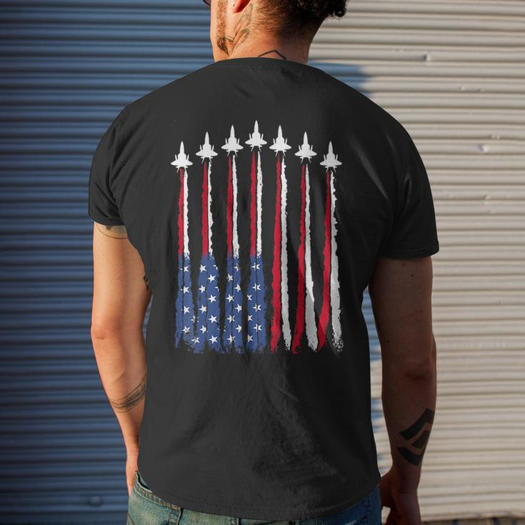 Patriotic For Men 4Th Of July For Men Usa Mens Back Print T-shirt Gifts for Him