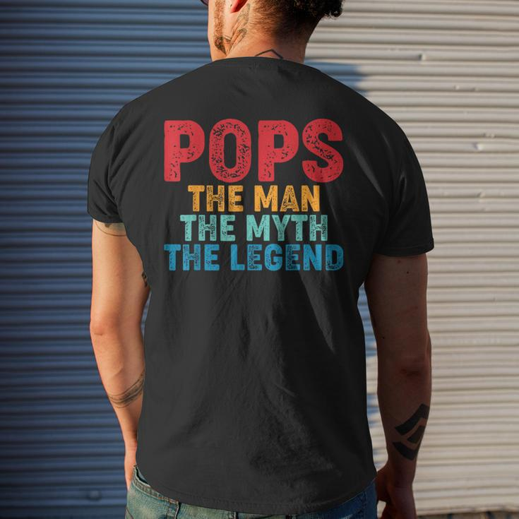 For Poppa Gifts, Papa The Man Myth Legend Shirts