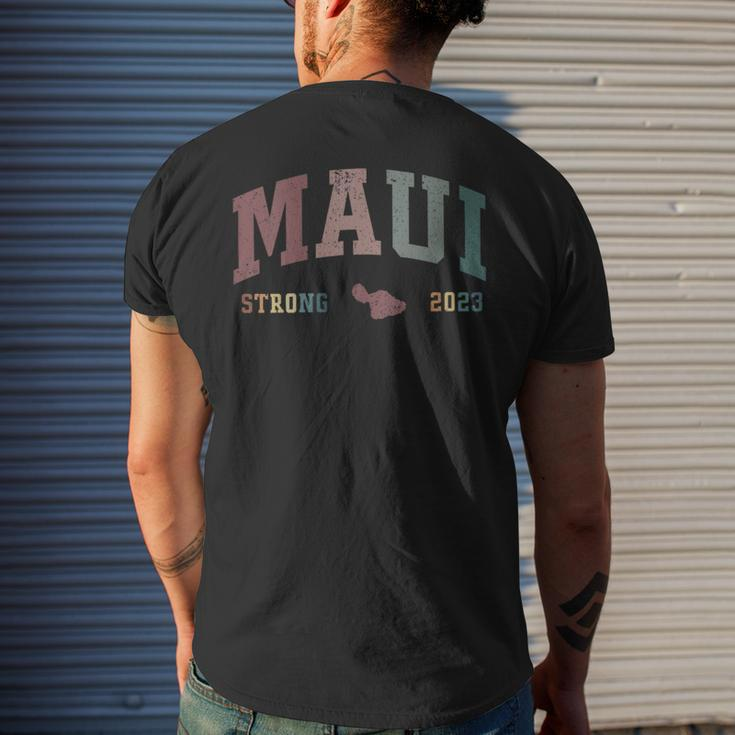 Pray For Maui Hawaii Strong Men's T-shirt Back Print Gifts for Him