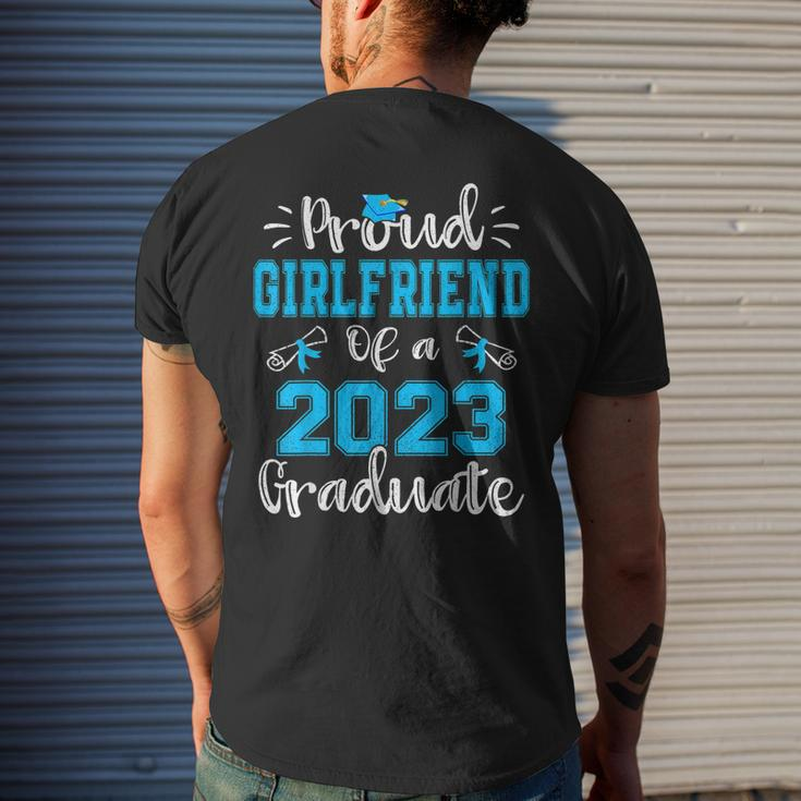 Proud Girlfriend Of A Class Of 2023 Graduate Senior 23 Men's Back Print T-shirt Gifts for Him