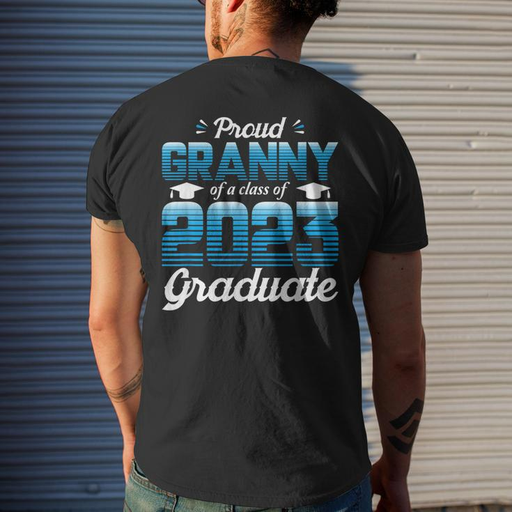 Proud Granny Of A Class Of 2023 Graduate School 2023 Senior Men's Back Print T-shirt Gifts for Him