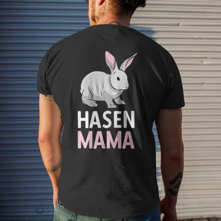 Rabbit Mum Rabbit Mother Pet Long Ear For Women Men's Back Print T-shirt Gifts for Him