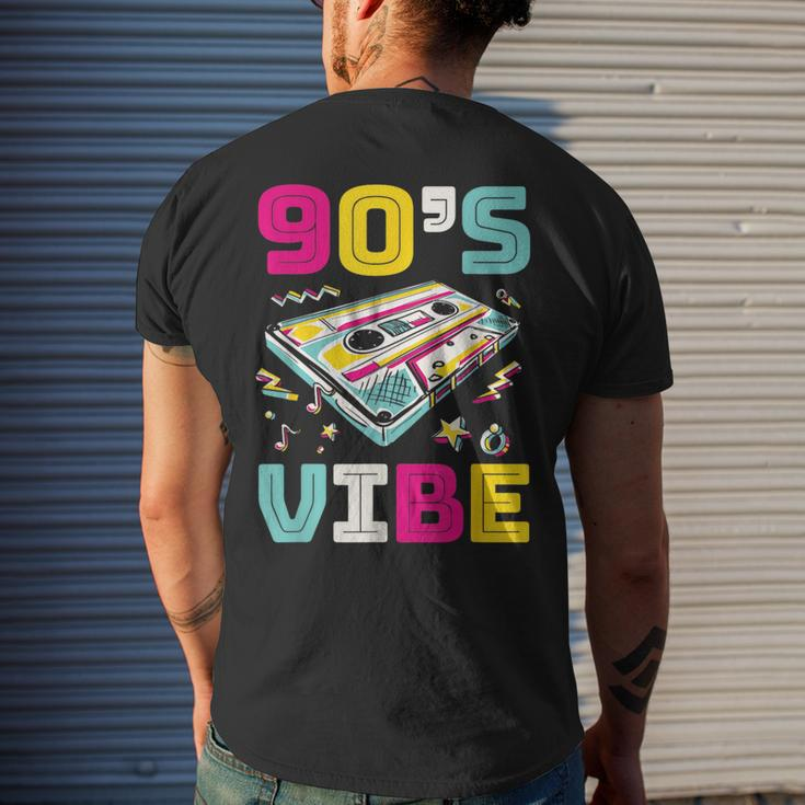 Retro 90S Vibes Take Me Back To The 90S Made Me Vintage 90S Vintage Designs Funny Gifts Mens Back Print T-shirt Gifts for Him
