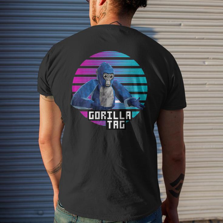 Retro gorilla tag shirt, gorilla tag merch monke boys gifts Black T-Shirt