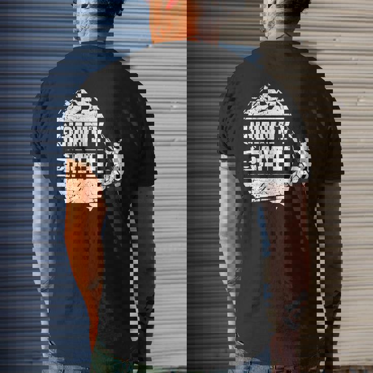 RockClimbersLovers Men's T-shirt Back Print Gifts for Him