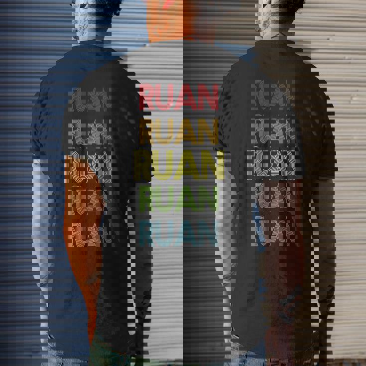 Ruan Name Men's T-shirt Back Print Gifts for Him Ruan Name Men's T-shirt Back Print Gifts for Him