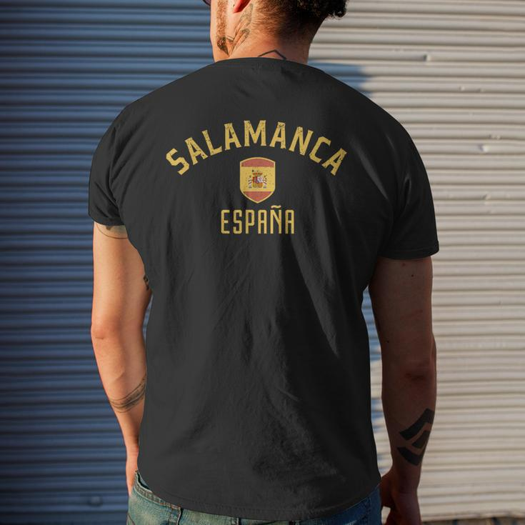 Salamanca Espana Salamanca Spain Men's T-shirt Back Print Gifts for Him