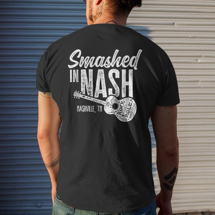 Smashed In Nash Drinking Party Men's T-shirt Back Print Gifts for Him
