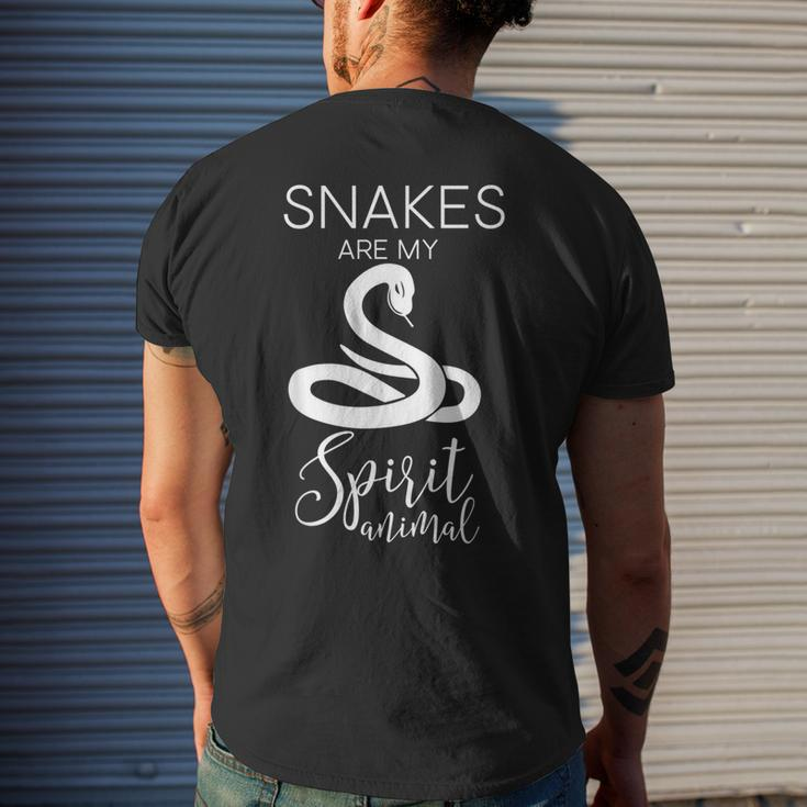 Snake Reptile Spirit Animal J000479 Men's T-shirt Back Print Gifts for Him