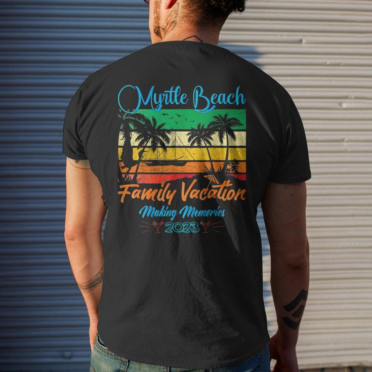 South Carolina Family Vacation 2023 Myrtle Beach Vacation Mens Back Print T-shirt Gifts for Him
