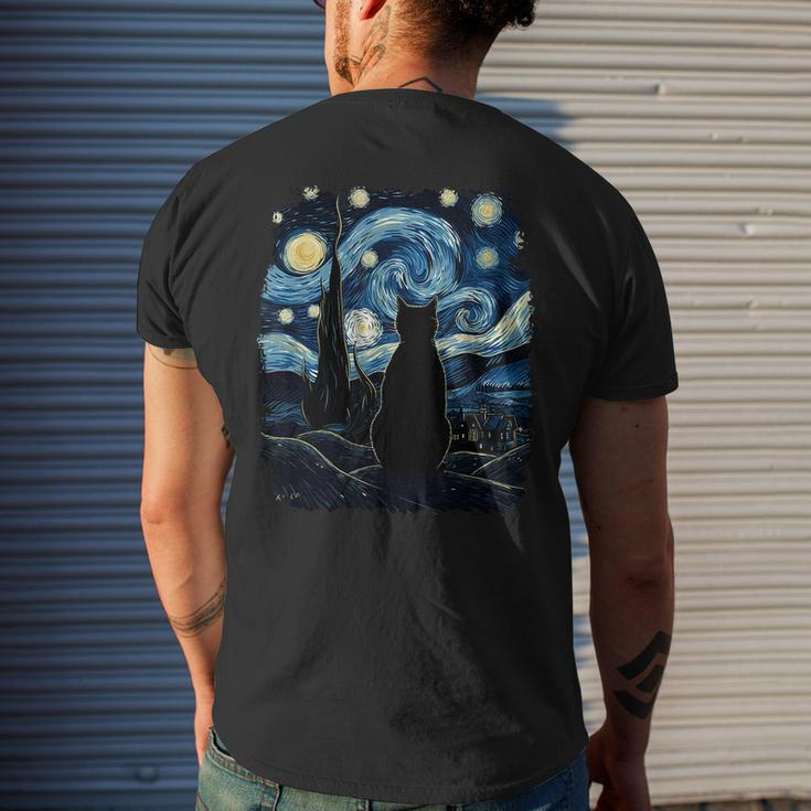 Cat Lover Gifts, Starry Night Shirts