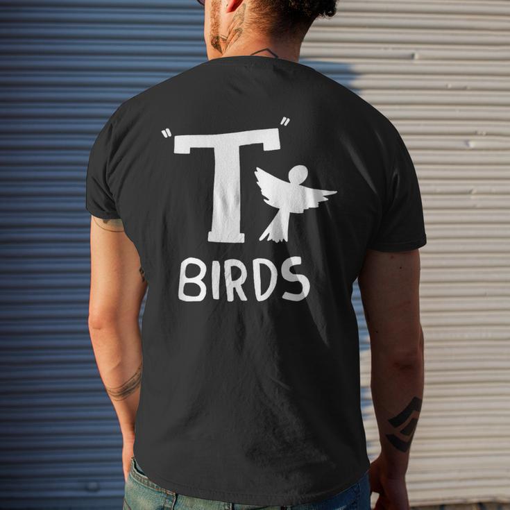 T Bird Costume Rocker 1950S Men's T-shirt Back Print